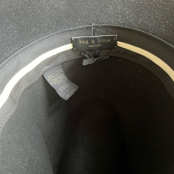 Rag and bone - Floppy Brim Wool Fedora Hat - Picture 2 of 7